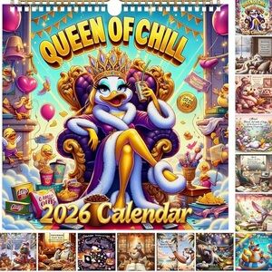 Queen of Chill 2026 Calendar Bundle of 3
